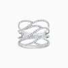Effy Jewelry Pave Classica 14K White Gold Diamond Fashion Ring, 0.43 TCW | Rings