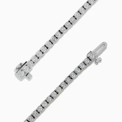 BH Multi Pave Classica 14K White Gold Diamond Tennis Bracelet 2.99 TCW | Bracelets