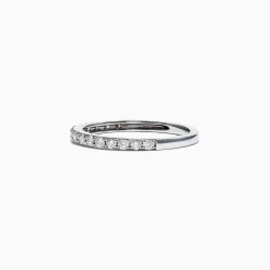 Effy Jewelry Pave Classica 14K White Gold Diamond Band, 0.34 TCW | Rings