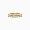 Effy Jewelry Pave Classica 14K Yellow Gold Bezel Set Diamond Band, 0.35 TCW | Rings