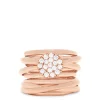 Effy Jewelry Pave Rose 14K Gold Diamond Ring, 0.35 TCW | Rings