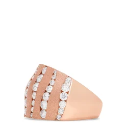 Effy Jewelry Pave Rose 14K Rose Gold Diamond Ring, 1.68 TCW | Rings