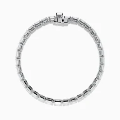 Effy Jewelry Platinum Emerald Cut 14.47 Ct. Diamond Tennis Bracelet | Bracelets