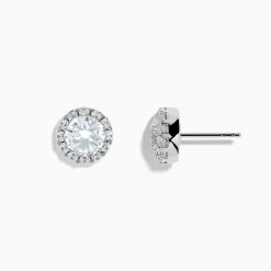 Effy Jewelry Reverie 14K White Gold Lab Grown Diamond Earrings | Earrings