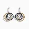 Effy Jewelry Royale Bleu 14K 2-Tone Gold Sapphire u0026 Diamond Earrings, 1.11 TCW | Earrings