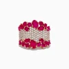 Effy Jewelry Ruby Royale 14K Rose Gold Ruby and Diamond Cocktail Ring | Rings