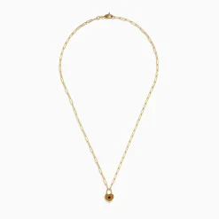 Effy Jewelry Ruby Royale 14K Yellow Gold Ruby Heart Locket Necklace | Necklaces & Pendants