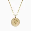BH Multi Safari 14K Yellow Gold Diamond Dragon Pendant | Necklaces & Pendants