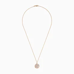 Effy Jewelry Seaside 14K Gold Mother of Pearl and Diamond Starfish Pendant | Necklaces & Pendants