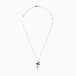 Effy Jewelry Seaside 14K Two-Tone Gold Tanzanite and Diamond Starfish Pendant | Necklaces & Pendants