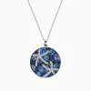 Effy Jewelry Seaside 14K White Gold Sapphire u0026 Diamond Starfish Pendant, 5.74 TCW | Necklaces & Pendants