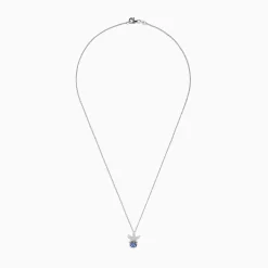 Effy Jewelry 925 Seaside Sterling Silver Diamond and Tanzanite Starfish Pendant | Necklaces & Pendants