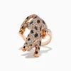 Effy Jewelry Signature 14K Rose Gold Diamond and Emerald Ring, 1.52 TCW | Rings