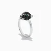 Effy Jewelry Signature 14K White Gold Black Diamond Panther Ring | Rings