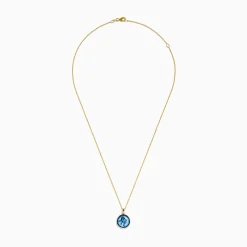 Effy Jewelry Signature 14K Yellow Gold Agate Cameo Panther Pendant | Necklaces & Pendants
