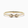 Effy Jewelry Signature 14K Yellow Gold Emerald and Diamond Bangle | Bracelets