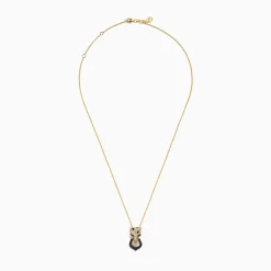 Effy Jewelry Signature 14K Yellow Gold White and Black Diamond Panther Pendant | Necklaces & Pendants
