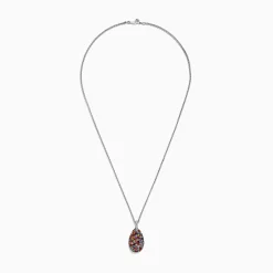 Effy Jewelry Splash Sterling Silver Multi Sapphire u0026 Diamond Pendant, 3.26 TCW | Necklaces & Pendants