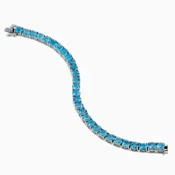 Effy Jewelry 925 Sterling Silver Blue Topaz Bracelet | Bracelets