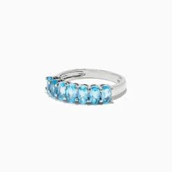 BH Multi 925 Sterling Silver Blue Topaz Ring, 1.95 TCW | Rings