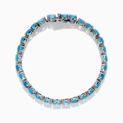 Effy Jewelry 925 Sterling Silver Blue Topaz Bracelet | Bracelets