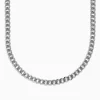 BH Multi 925 Sterling Silver Curb Chain Necklace | Mens