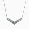 Effy Jewelry 925 Sterling Silver Diamond Necklace, 0.47 TCW | Necklaces & Pendants