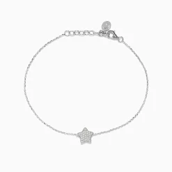 BH Multi 925 Sterling Silver Diamond Star Bracelet | Bracelets