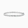 Effy Jewelry 925 Sterling Silver Diamond Bangle | Bracelets