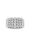 Effy Jewelry 925 Sterling Silver Diamond Ring, 0.49 TCW | Rings