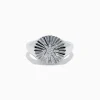 Effy Jewelry 925 Sterling Silver Diamond Star Ring | Rings