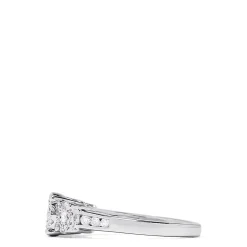 Effy Jewelry 925 Sterling Silver Diamond Cluster Ring, 0.49 TCW | Rings