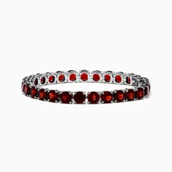 Effy Jewelry 925 Sterling Silver Garnet Bracelet | Bracelets