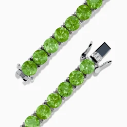 Effy Jewelry 925 Sterling Silver Peridot Bracelet | Bracelets
