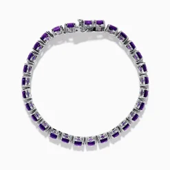 Effy Jewelry 925 Sterling Silver Purple Amethyst Bracelet | Bracelets