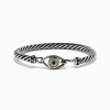 BH Multi Sterling Silver Sapphire and Diamond Evil Eye Bangle, 0.20 TW | Bracelets