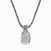 Effy Jewelry 925 Sterling Silver u0026 18K Gold Diamond Pendant, 0.27 TCW | Necklaces & Pendants