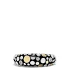 Effy Jewelry 925 Sterling Silver u0026 18K Yellow Gold Diamond Accented Ring, 0.03 TCW | Rings