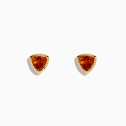 Effy Jewelry Sunset 14K Yellow Gold Citrine Stud Earrings | Earrings