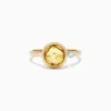 BH Multi Sunset 14K Yellow Gold Citrine and Diamond Ring, 1.53 TCW | Rings