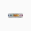 Effy Jewelry Watercolors 14K White Gold Sapphire u0026 Diamond Ring, 1.46 TCW | Rings