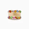 Effy Jewelry Watercolors 14K Yellow Gold Multi Sapphire Ring | Rings