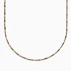 Effy Jewelry Watercolors 14k Yellow Gold Multi Sapphire Tennis Necklace | Necklaces & Pendants