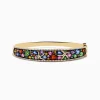 Effy Jewelry Watercolors 14K Yellow Gold Multi Sapphire and Diamond Starfish Bracelet | Bracelets